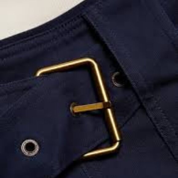 NWT$368 VERONICA BEARD Morrisey Contrast Belted Mini Dress M (8-10) - Picture 5 of 16